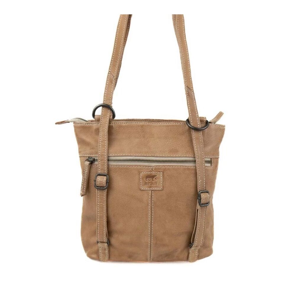 Bear Design Rugzak/ Schoudertas Sandy Baltic Beige | Wennekes