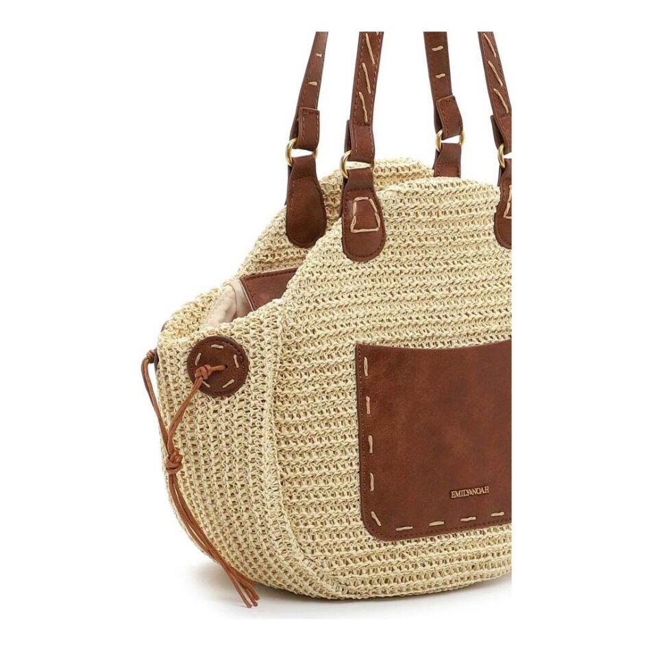 Emily & Noah Birgit Cityshopper Middel Sand | Wennekes