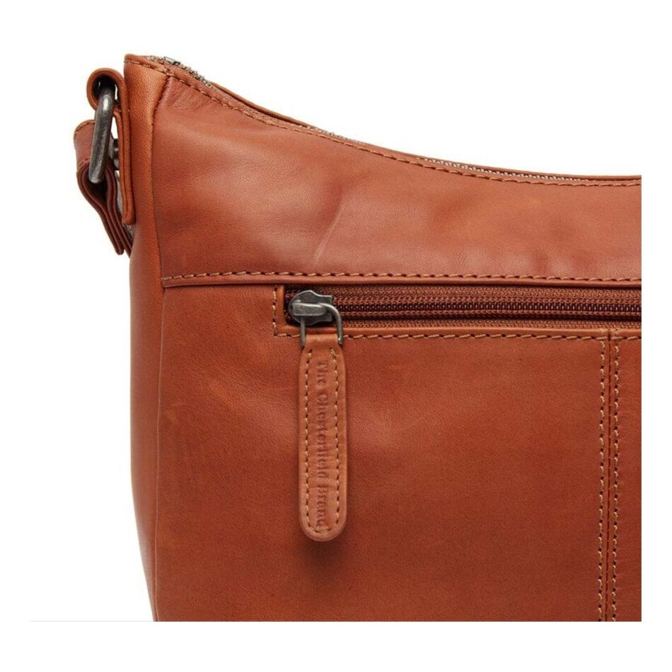 The Chesterfield Brand Schoudertas Henderson Cognac | Wennekes