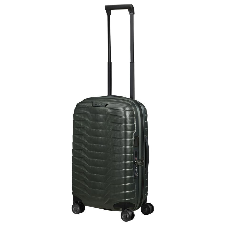 Samsonite Proxis Spinner 55/20 L35cm groen | Wennekes.nl