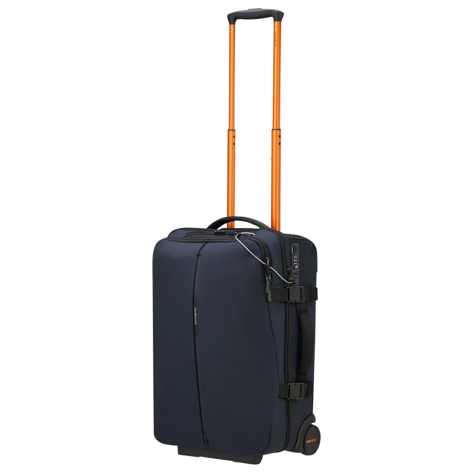 Samsonite Securipak 2.0 Duffle on Wheels donker blauw | Wennekes.nl
