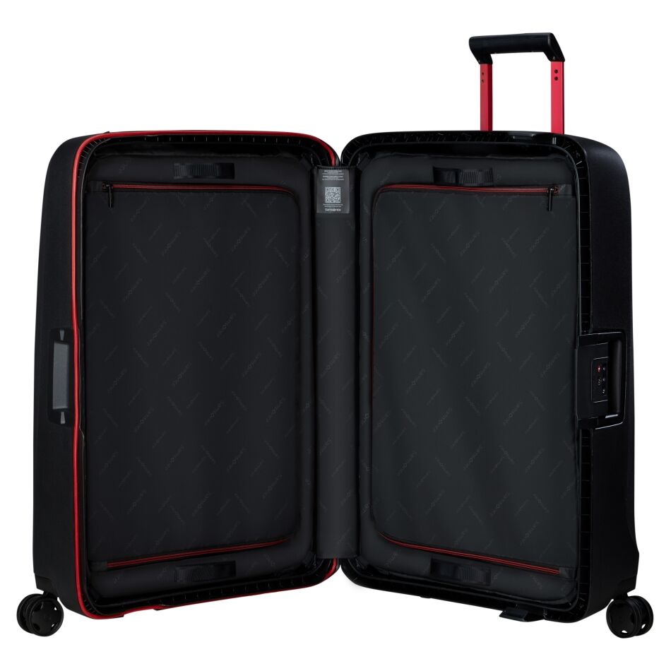 Samsonite Essens Spinner 75cm. rood | Wennekes.nl