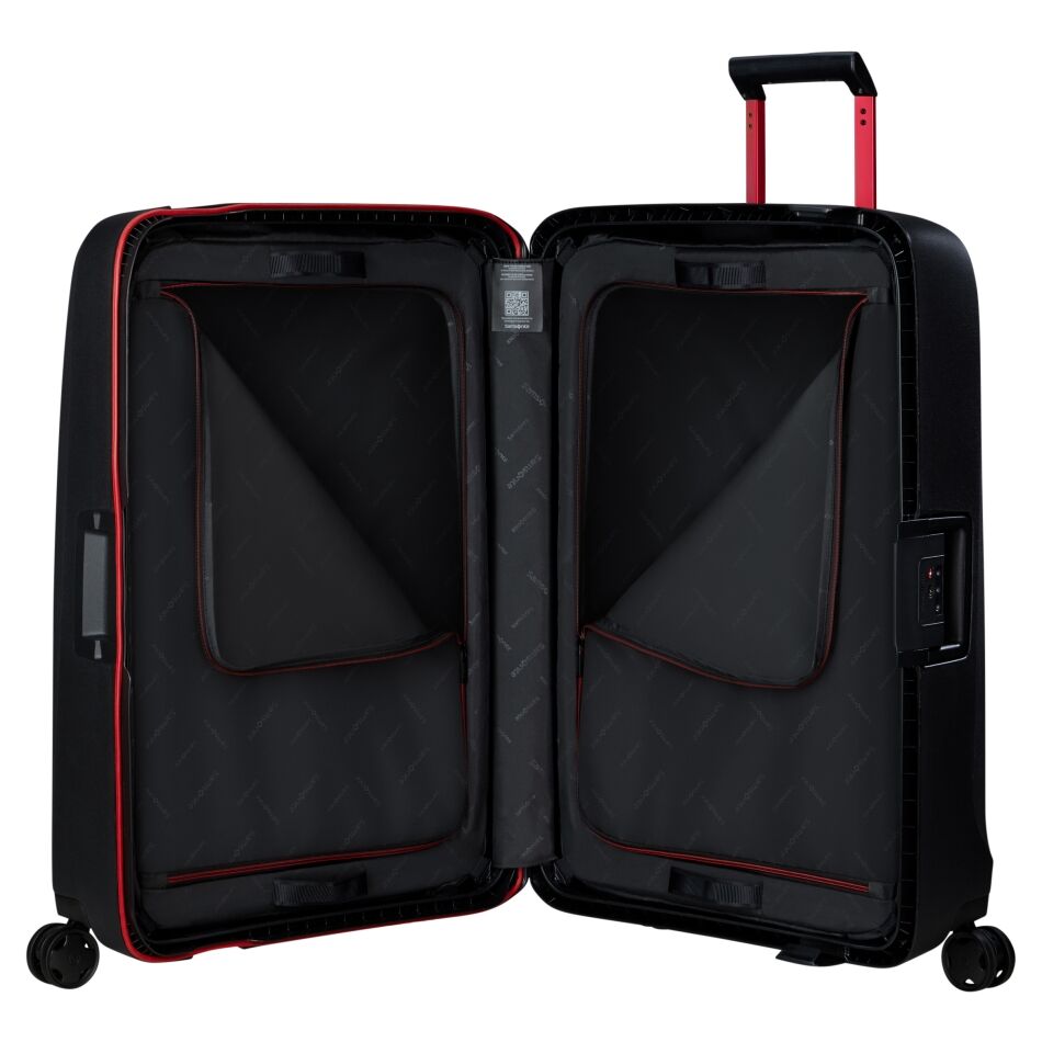Samsonite Essens Spinner 75cm. rood | Wennekes.nl
