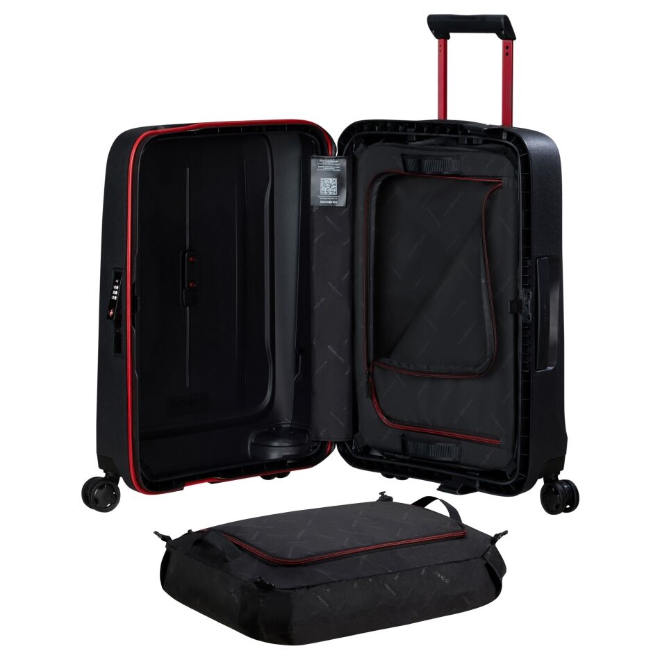 Samsonite Essens Spinner 55cm. rood | Wennekes.nl