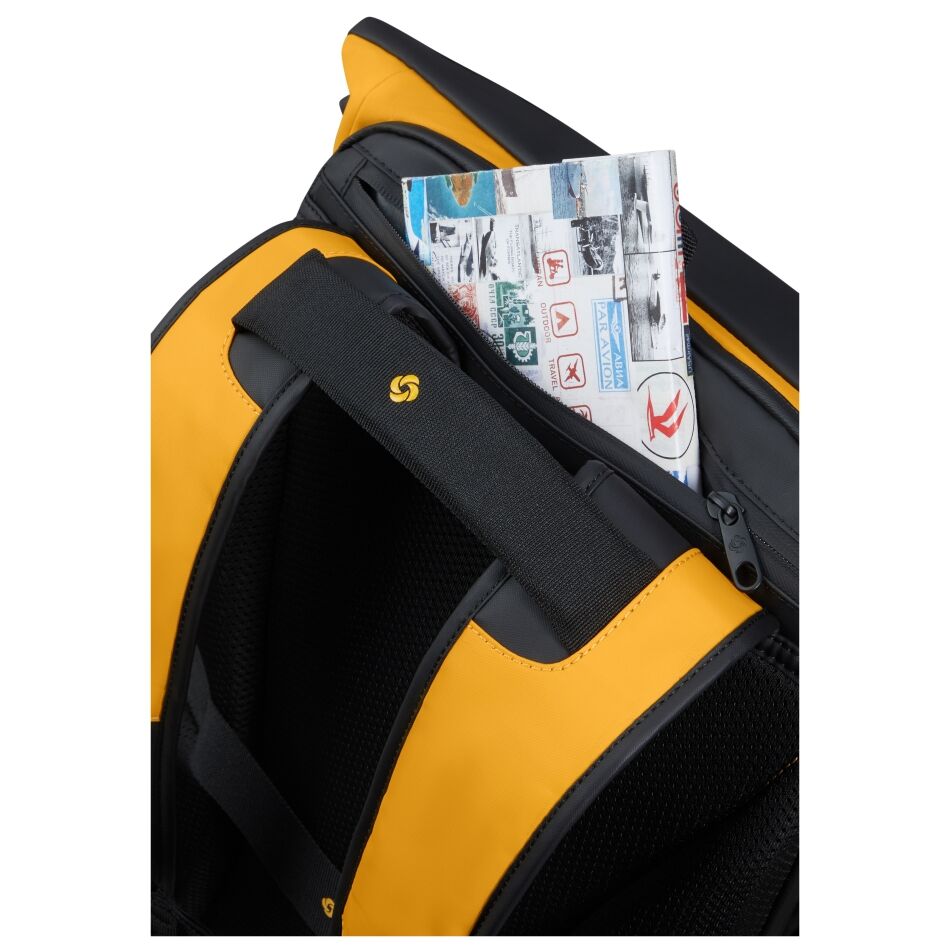 Samsonite Ecodiver Rolltop Backpack L geel | Wennekes.nl