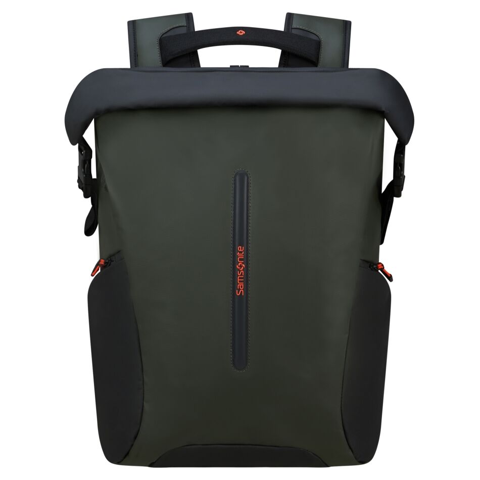 Samsonite Ecodiver Rolltop Backpack L groen | Wennekes.nl