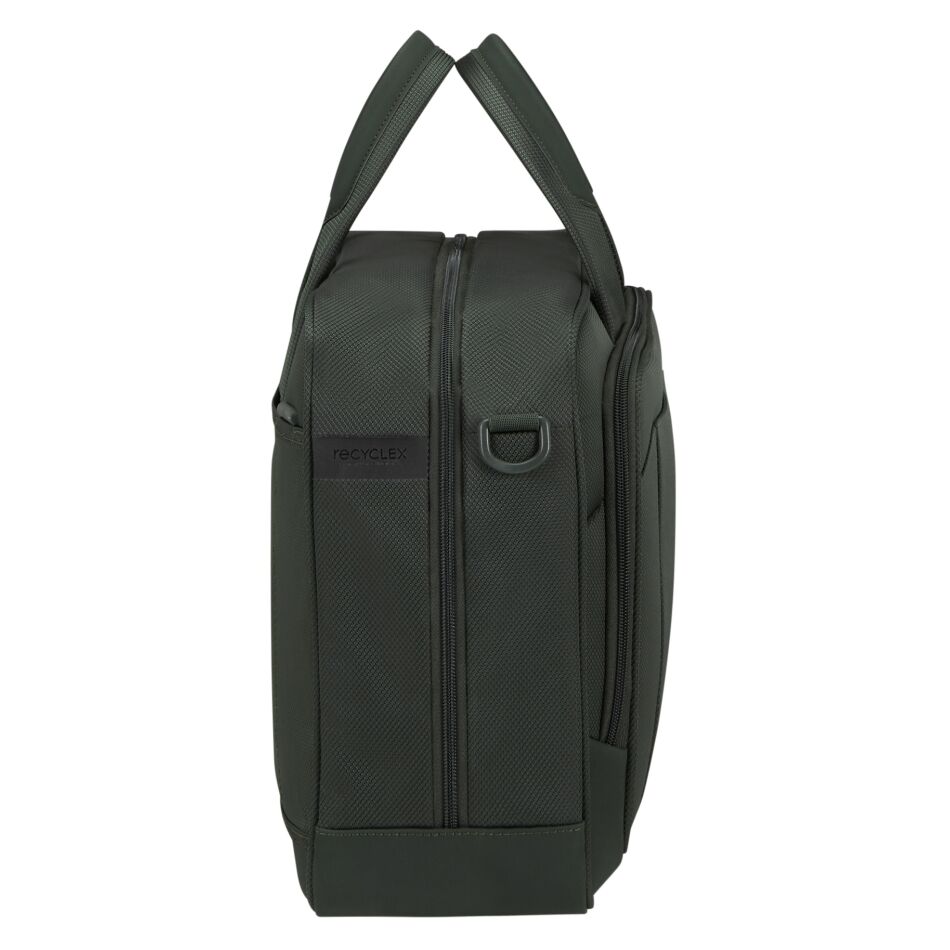 Samsonite Respark Laptop Shoulderbag groen | Wennekes.nl