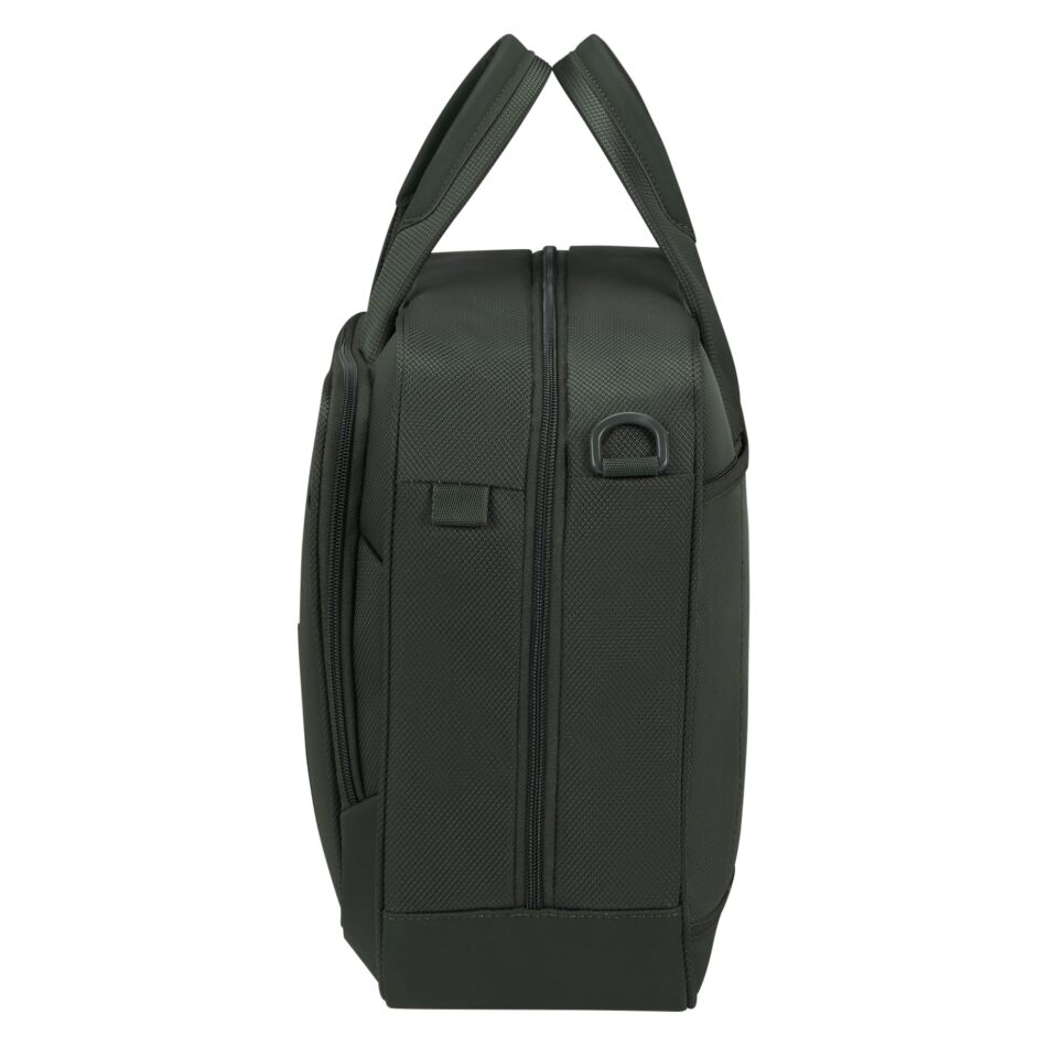 Samsonite Respark Laptop Shoulderbag groen | Wennekes.nl
