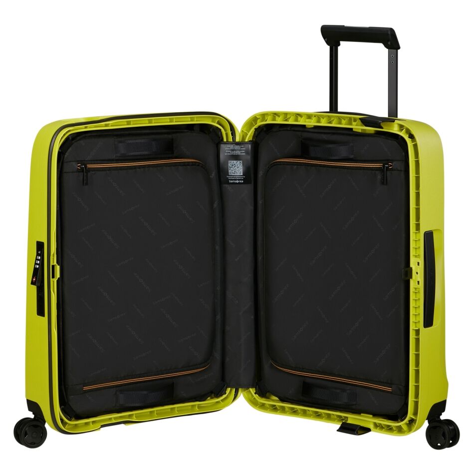 Samsonite Essens Spinner 55cm. lime | Wennekes.nl