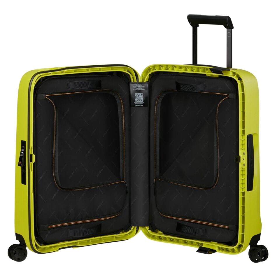 Samsonite Essens Spinner 55cm. lime | Wennekes.nl