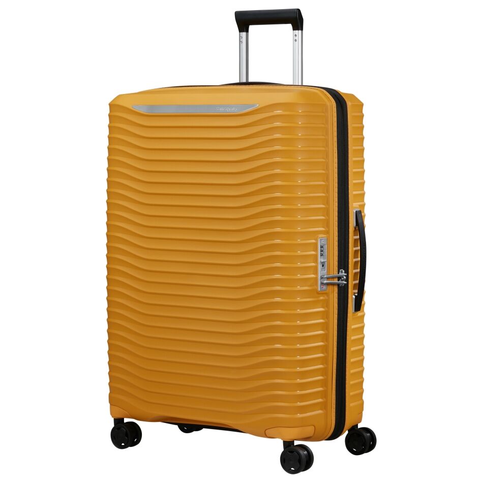 Samsonite Upscape Spinner 75/28 EXP geel | Wennekes.nl