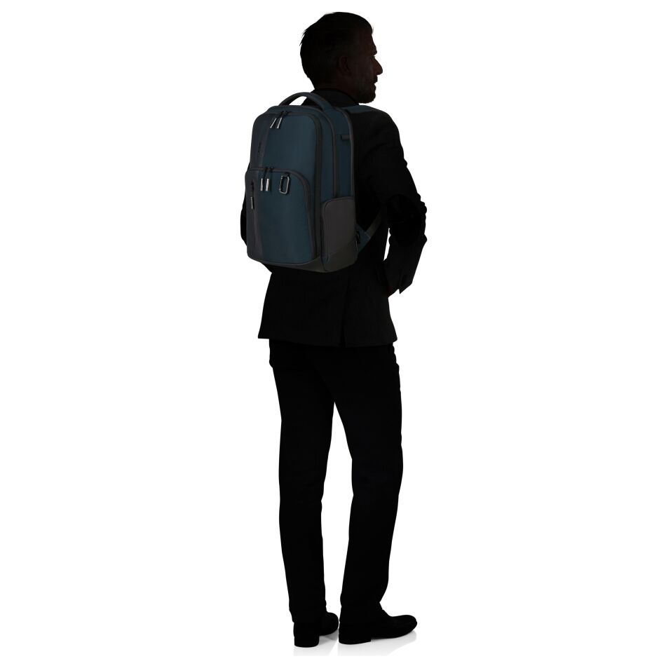 Samsonite Biz2Go Laptop Backpack 15,6 inch donker blauw | Wennekes.nl