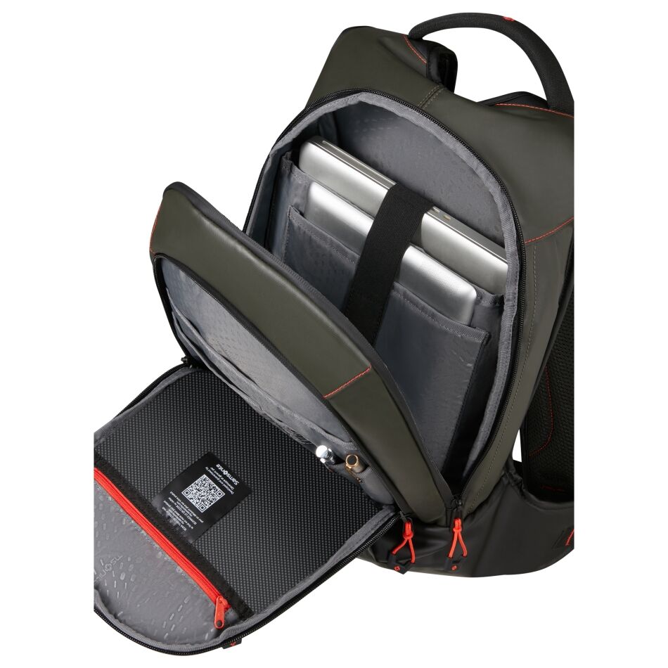 Samsonite Ecodiver Laptop Backpack M groen | Wennekes.nl