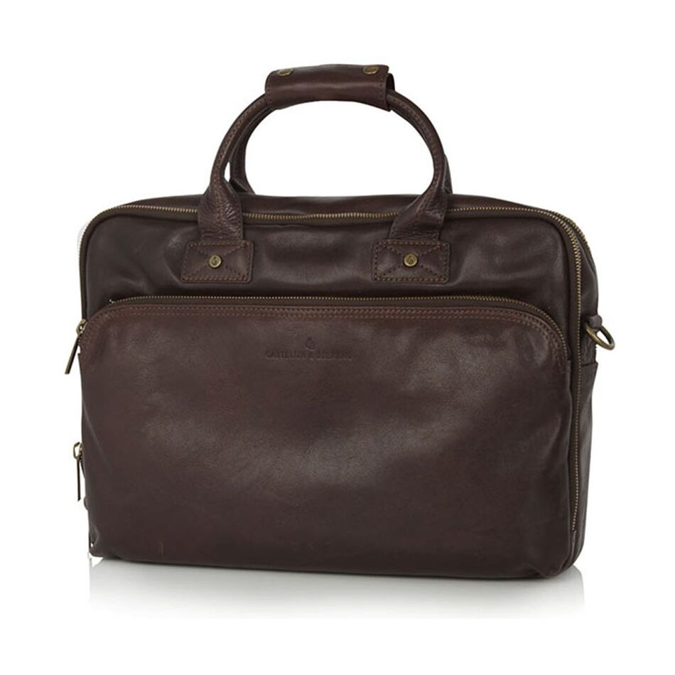 Castelijn & Beerens Firenze Laptoptas 15.6 Inch bruin | Wennekes.nl