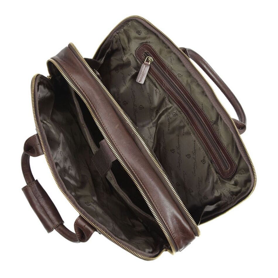 Castelijn & Beerens Firenze Laptoptas 15.6 Inch bruin | Wennekes.nl