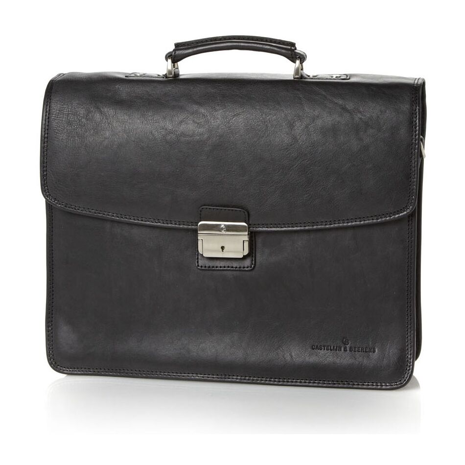 Castelijn & Beerens Verona Laptoptas 15.6 Inch zwart | Wennekes.nl