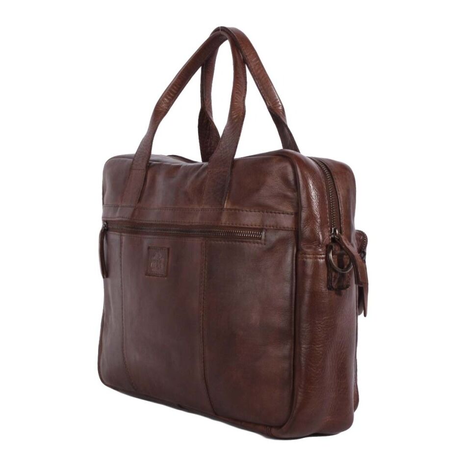 Bear Design Bear Design Hugo Laptoptas 15.6 bruin | Wennekes.nl