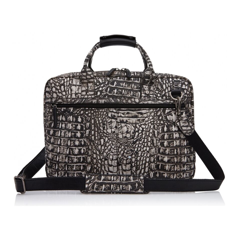 Castelijn & Beerens Compacte Dames Laptoptas 15,6 wit combi | Wennekes.nl