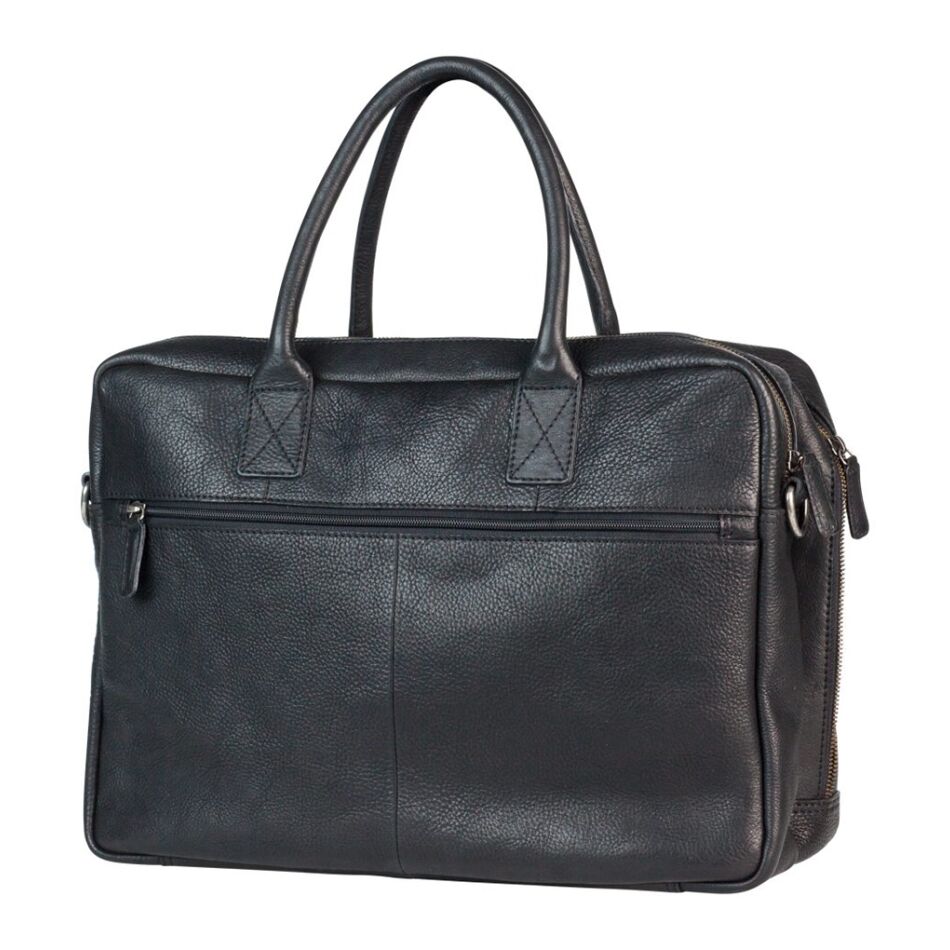 Burkely Antique Avery Worker 15,6 zwart | Wennekes.nl