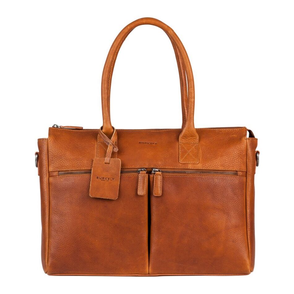 Burkely Burkely Antique Avery Laptopbag cognac | Wennekes.nl