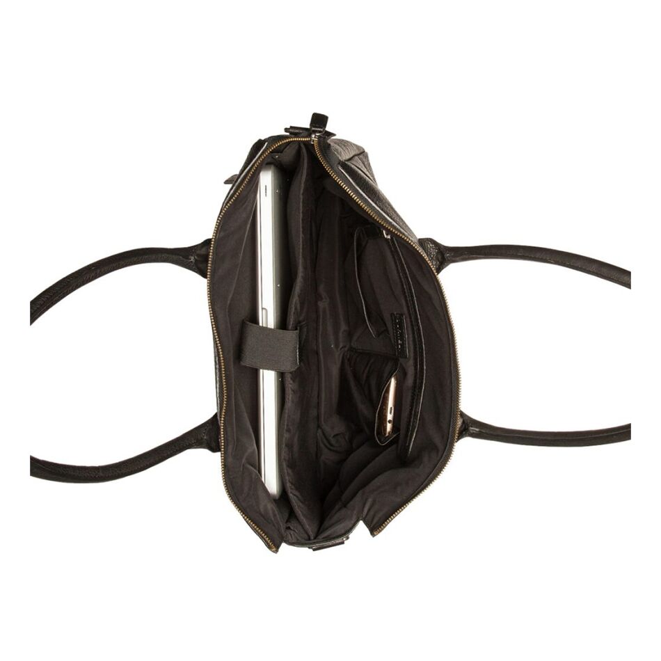 Burkely Burkely Antique Avery Laptopbag zwart | Wennekes.nl