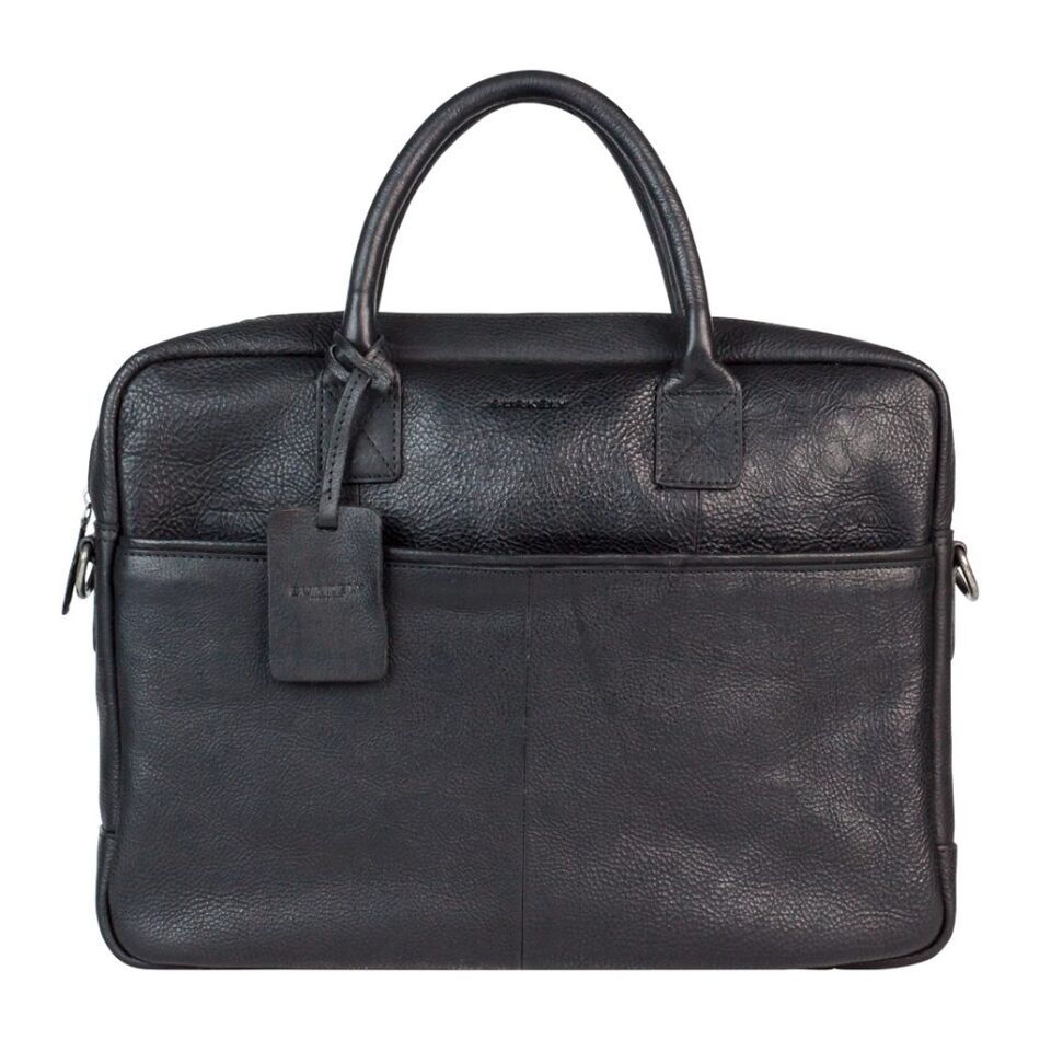 Burkely Burkely Antique Avery Laptopbag zwart | Wennekes.nl