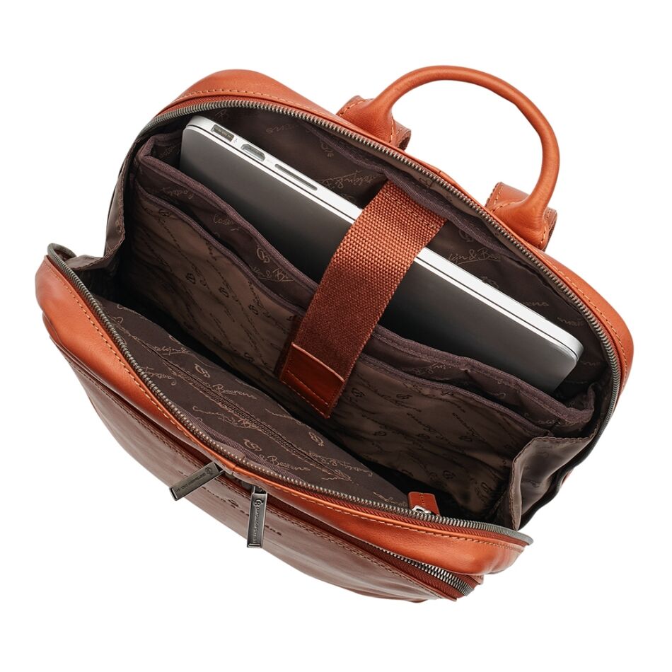 Castelijn & Beerens Rugzak 15,6 Inch + Tablet bruin | Wennekes.nl