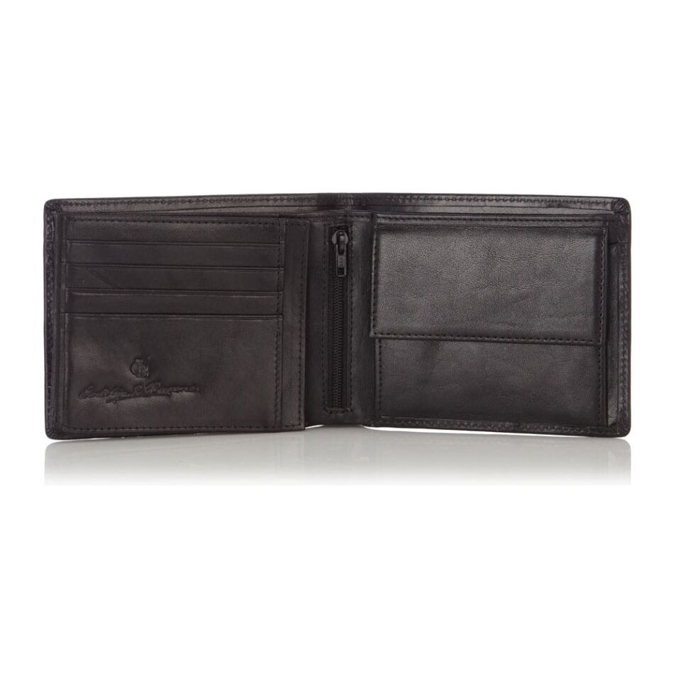 Castelijn & Beerens Gaucho Billfold met Binnenrits zwart | Wennekes.nl