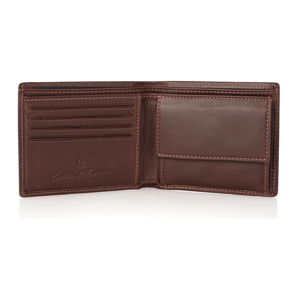 Castelijn & Beerens Canyon Billfold 11 Creditcards bruin | Wennekes.nl