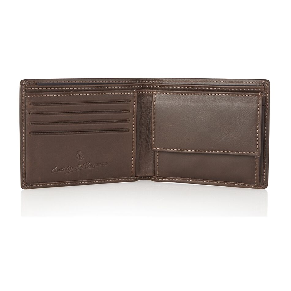 Castelijn & Beerens Canyon Billfold 8 Creditcards bruin | Wennekes.nl