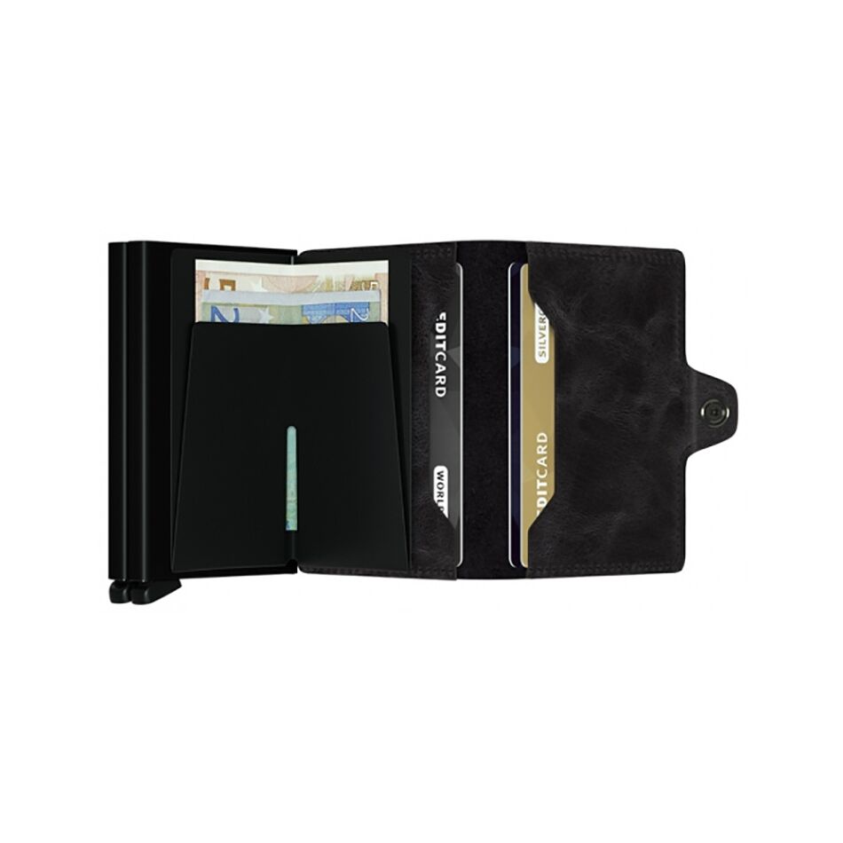 Secrid Twinwallet zwart | Wennekes.nl