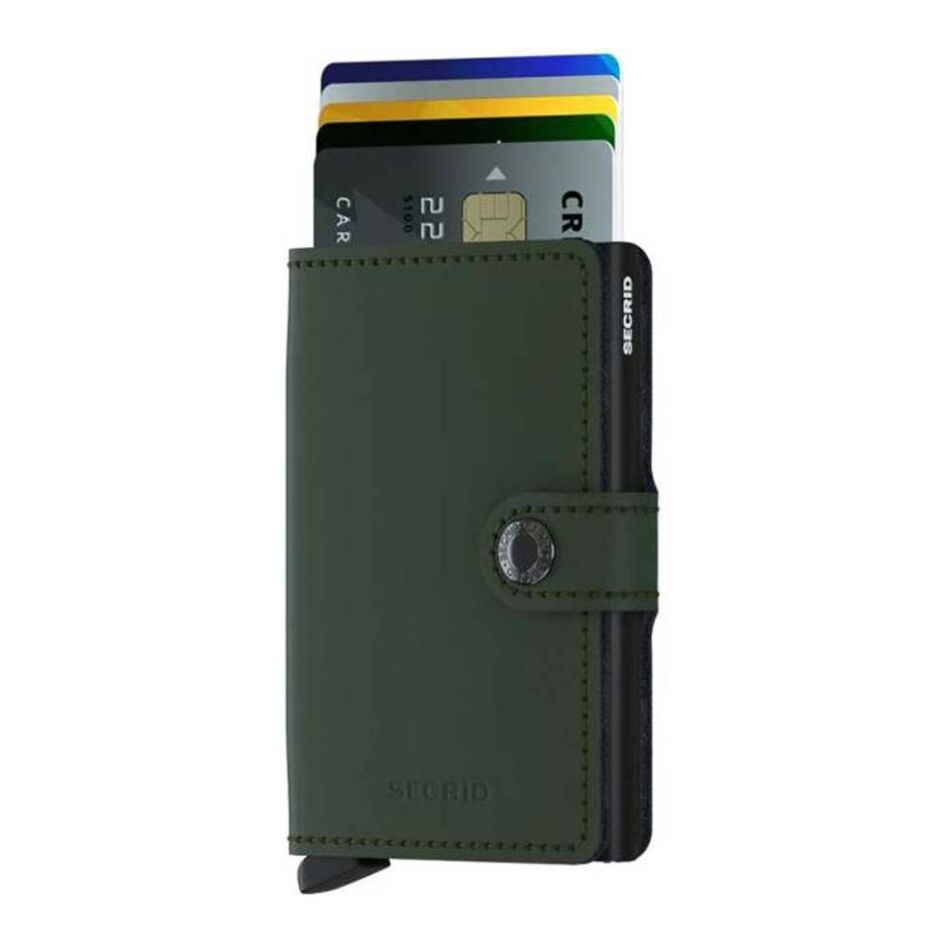 Secrid Miniwallet groen | Wennekes.nl